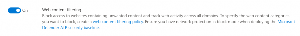 Free Web Content Filtering With Microsoft Defender ATP ...