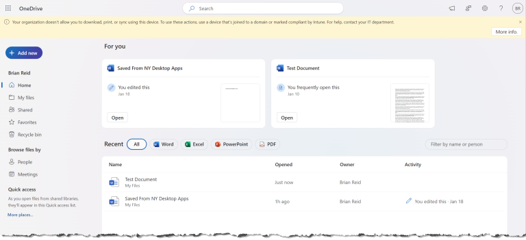 Read Only And Document Download Restrictions in SharePoint Online ...